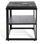 Safavieh Couture Brodie Side Table - Charred Black