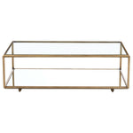 Safavieh Couture Florabella Mirrored Coffee Table - Bronze