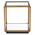 Safavieh Couture Florabella Mirrored Accent Table - Bronze