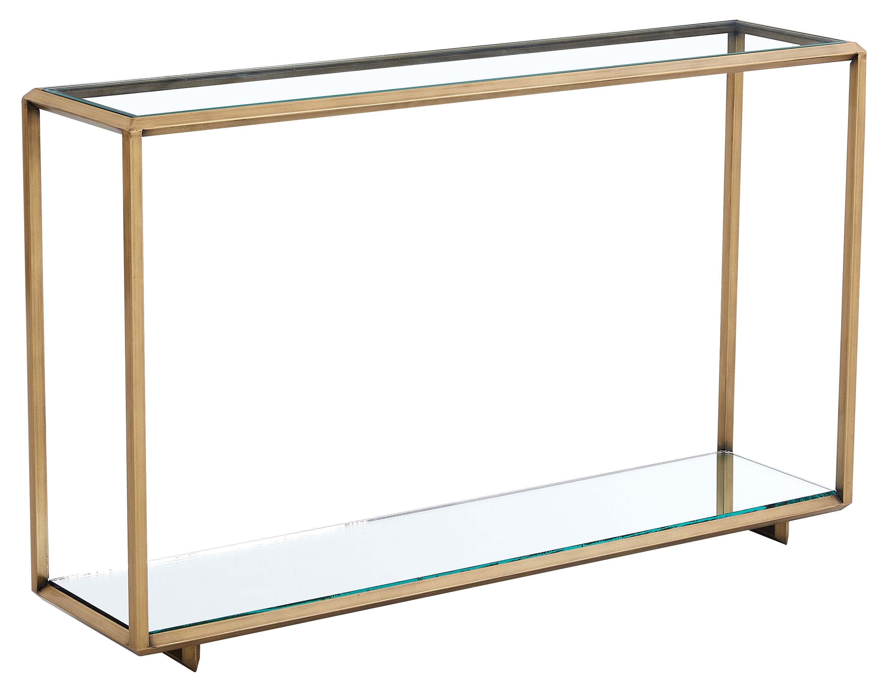 Safavieh Couture Florabella Mirrored Console Table - Bronze