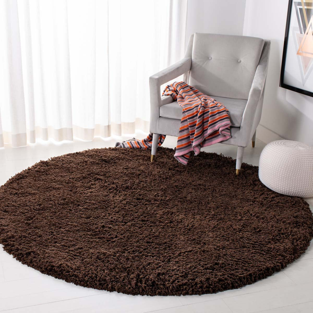 Safavieh Classic Shag 40 Rug, SG140 - Chocolate