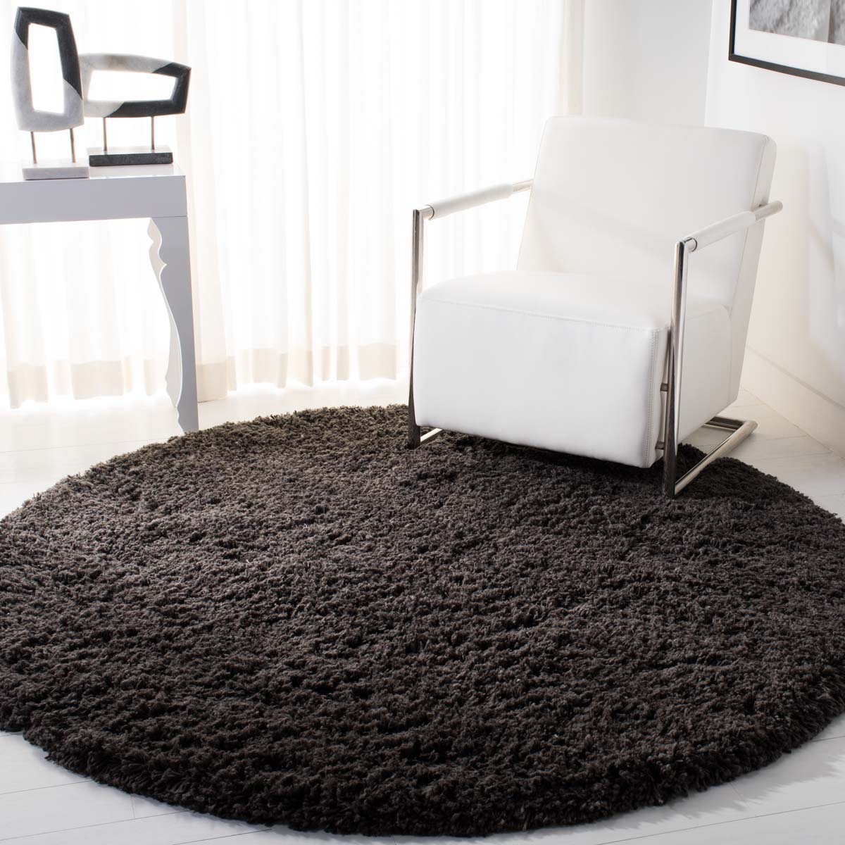 Safavieh Classic Shag 40 Rug, SG140 - Charcoal