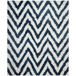 Safavieh Shag 50 Rug, SG250 - Ivory / Blue