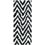 Safavieh Shag 50 Rug, SG250 - Ivory / Black