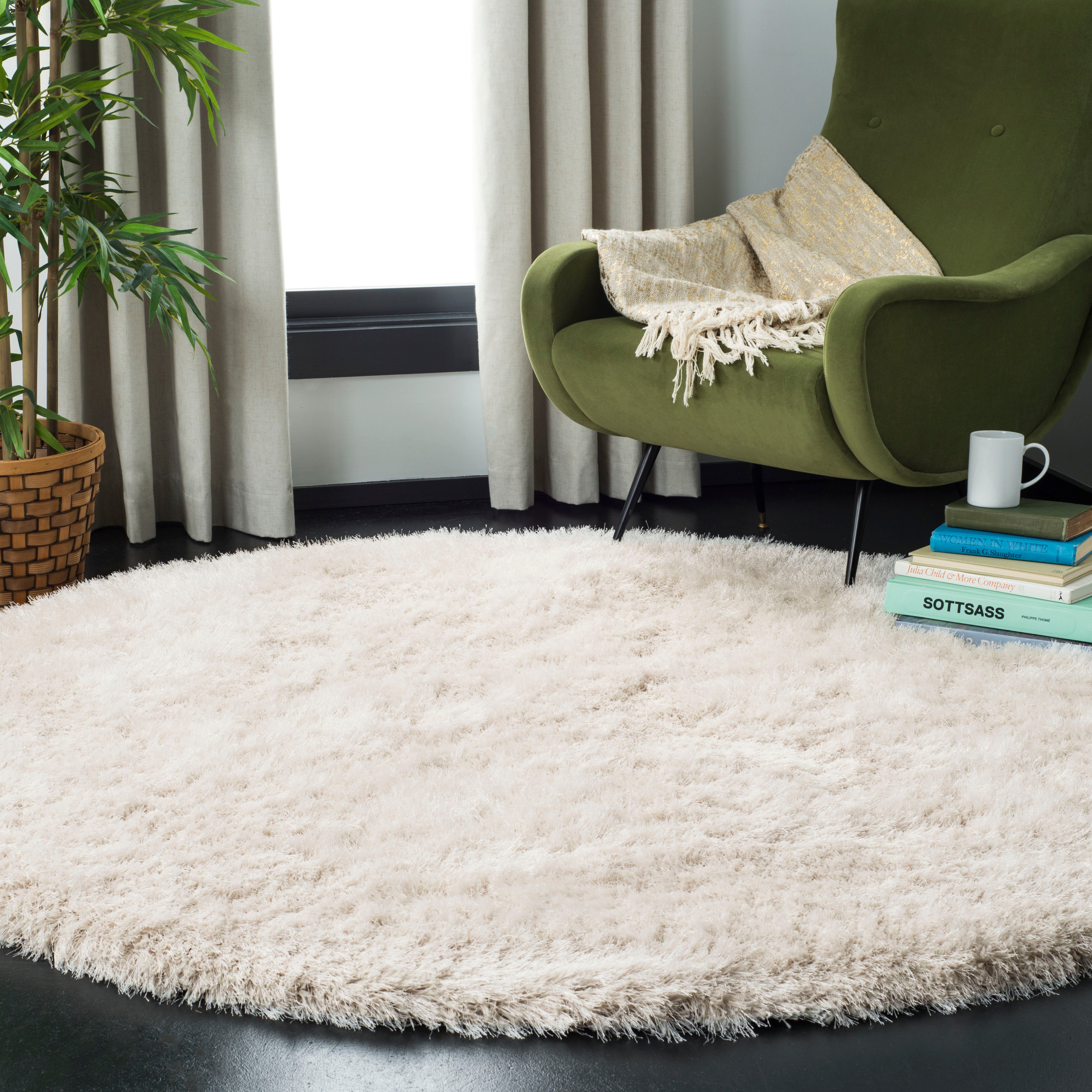 Safavieh Shag 56 Rug, SG256 - Pearl