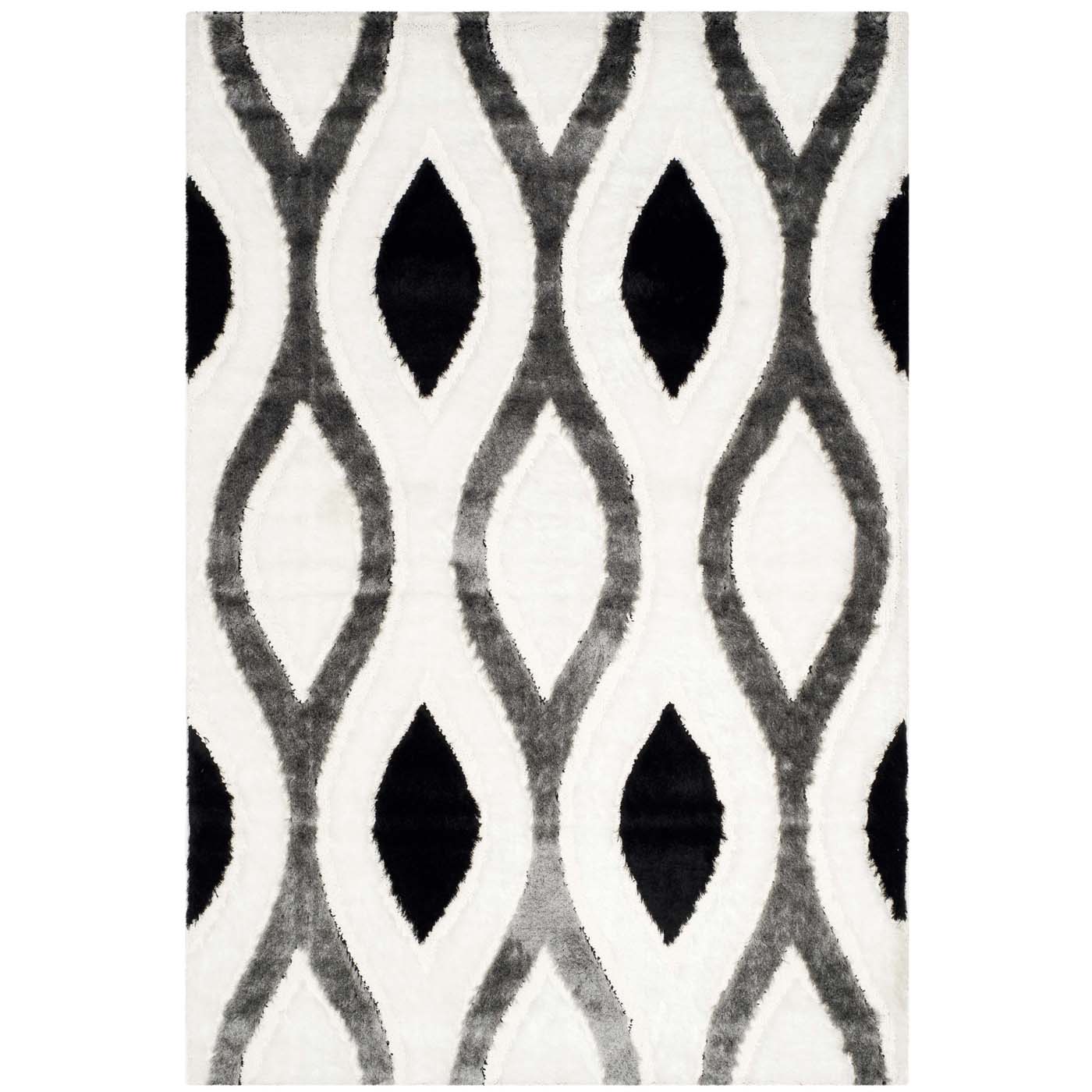 Safavieh Shag 365 Rug, SG365 - Ivory / Grey