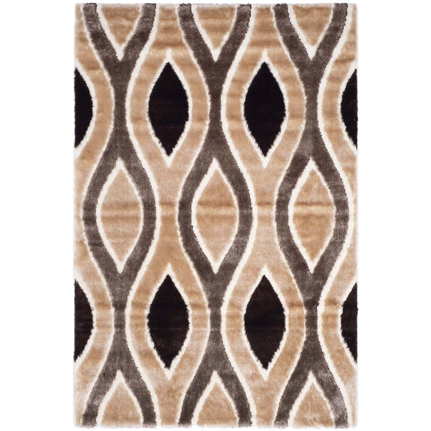 Safavieh Shag 365 Rug, SG365 - Beige / Brown