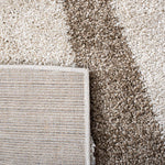 Safavieh Shag 451 Rug, SG451 - Cream / Dark Brown