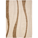 Safavieh Shag 451 Rug, SG451 - Cream / Dark Brown