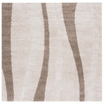 Safavieh Shag 451 Rug, SG451 - Cream / Dark Brown