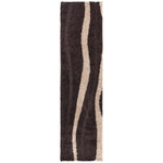 Safavieh Shag 451 Rug, SG451 - Dark Brown / Beige