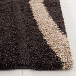 Safavieh Shag 451 Rug, SG451 - Dark Brown / Beige