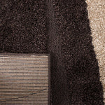 Safavieh Shag 451 Rug, SG451 - Dark Brown / Beige