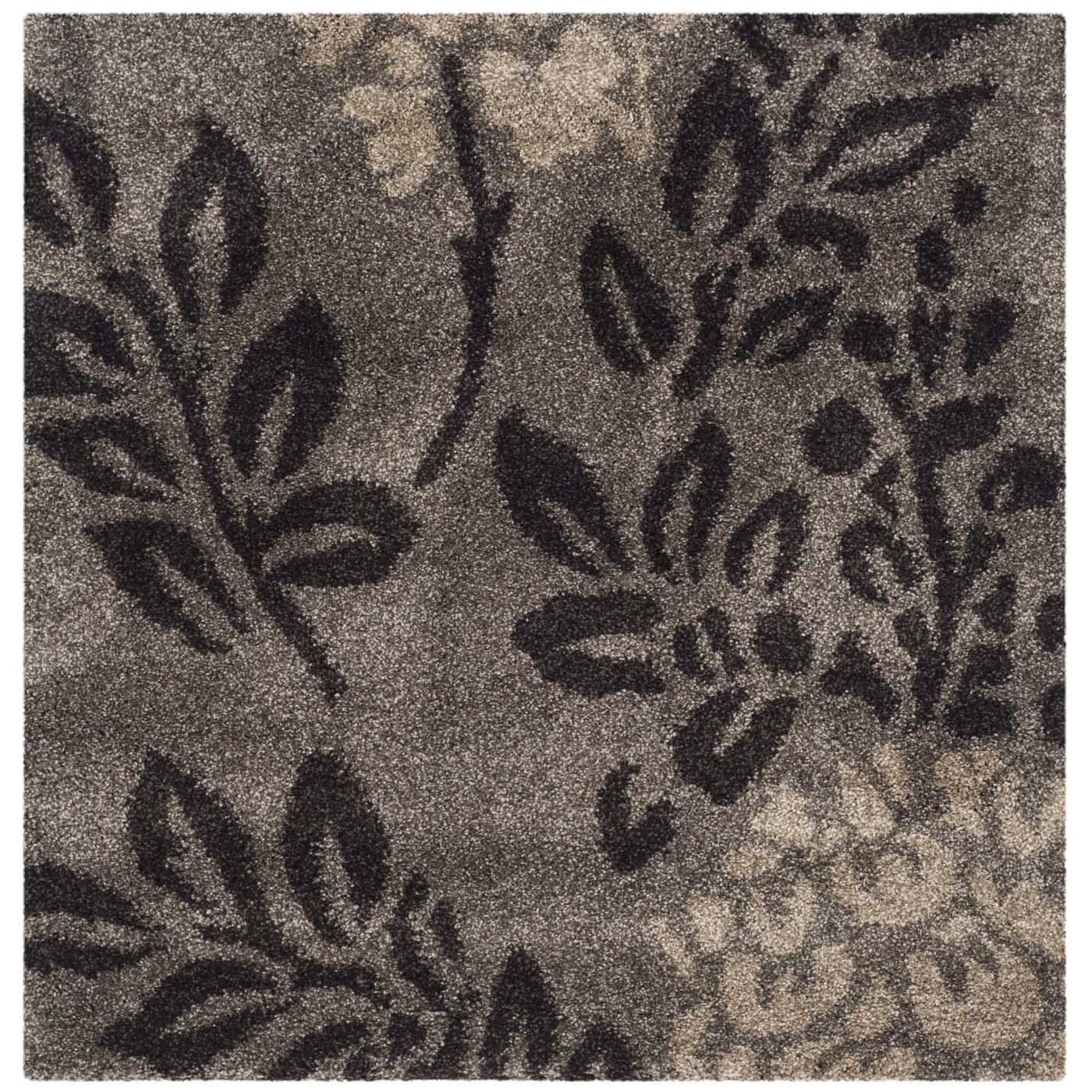 Safavieh Shag 56- Rug, SG456- - Smoke / Dark Brown