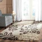 Safavieh Shag 56- Rug, SG456- - Smoke / Dark Brown