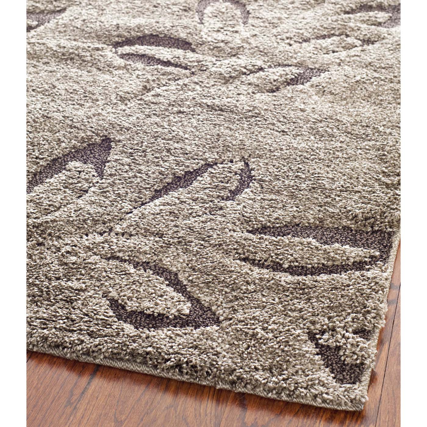 Safavieh Shag 56- Rug, SG456- - Smoke / Dark Brown