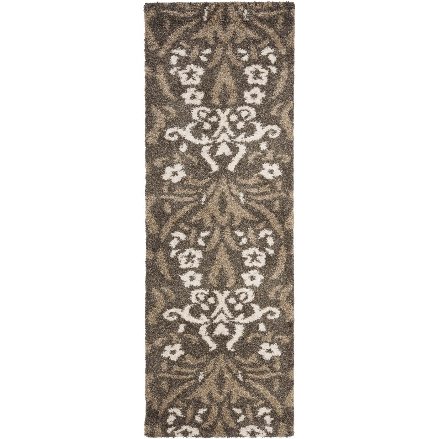 Safavieh Shag 57- Rug, SG457- - Smoke / Beige