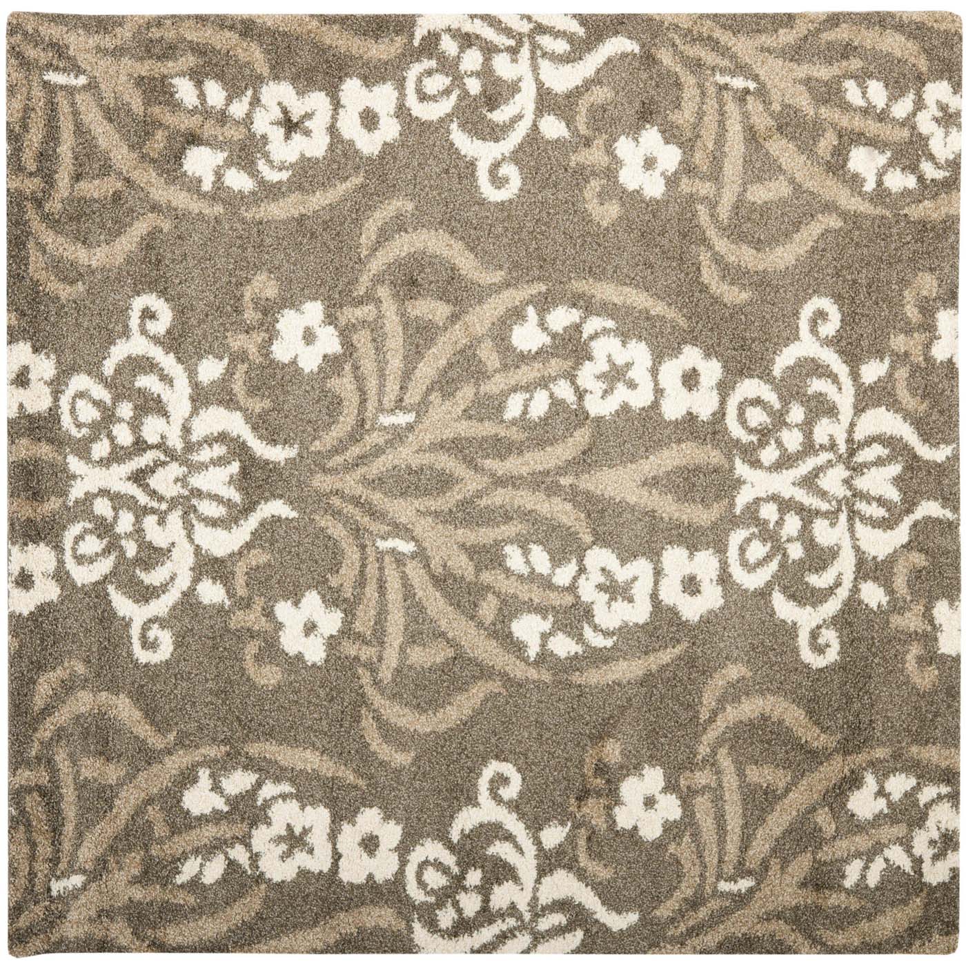 Safavieh Shag 57- Rug, SG457- - Smoke / Beige