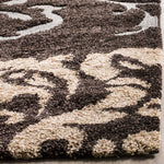 Safavieh Shag 58- Rug, SG458- - Dark Brown / Smoke