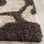 Safavieh Shag 58- Rug, SG458- - Dark Brown / Smoke