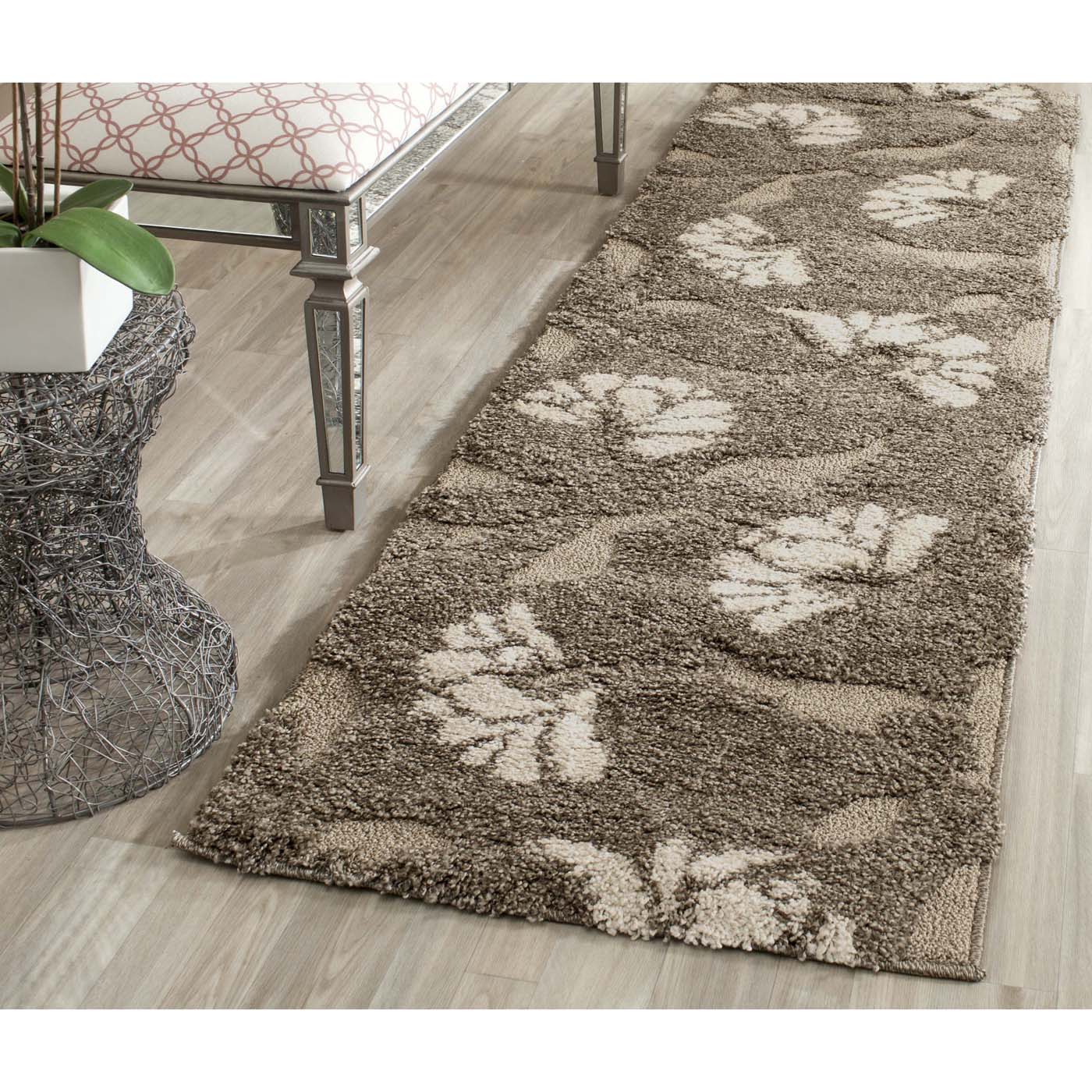 Safavieh Shag 59- Rug, SG459- - Smoke / Beige