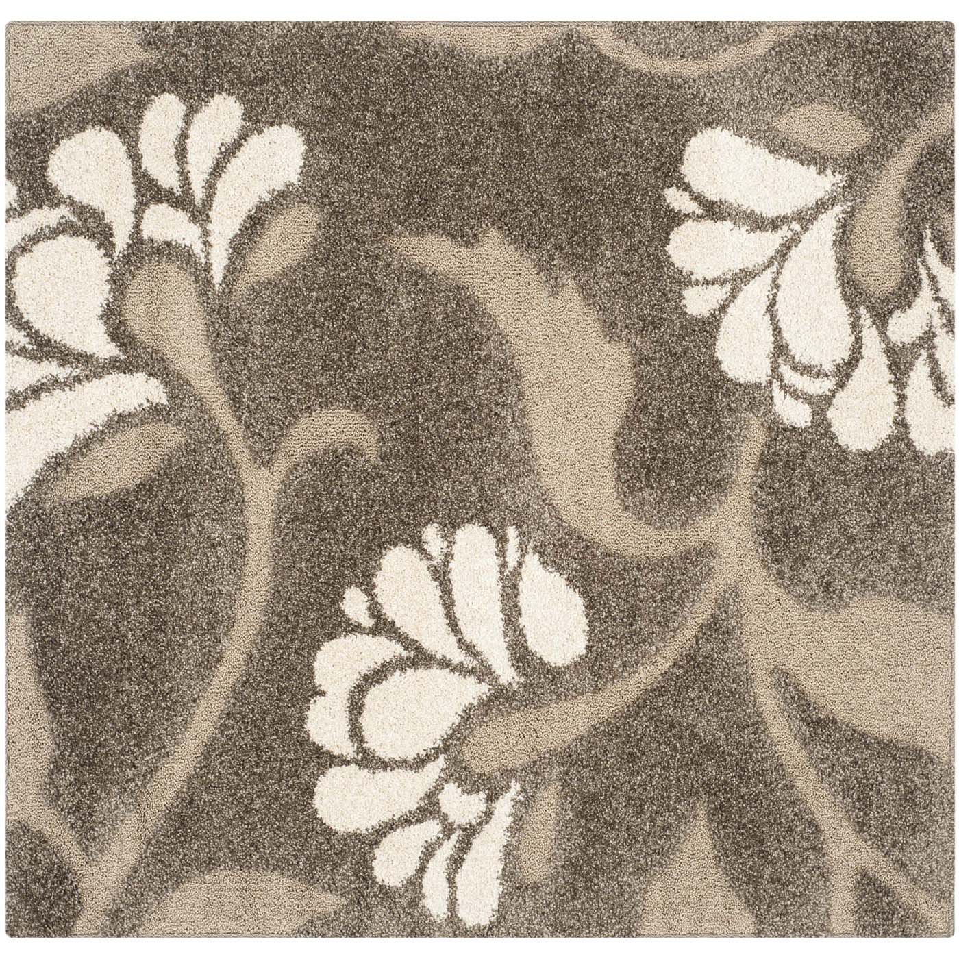 Safavieh Shag 59- Rug, SG459- - Smoke / Beige