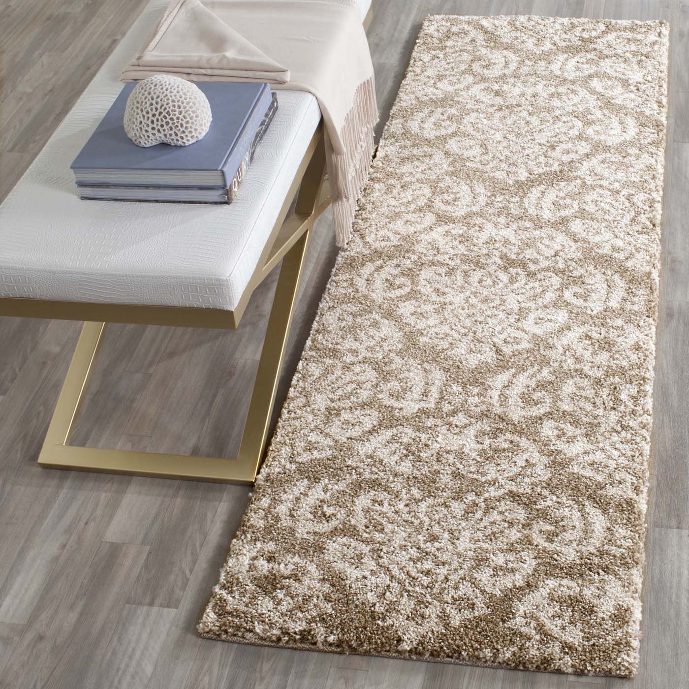 Safavieh Shag 60- Rug, SG460- - Beige / Cream