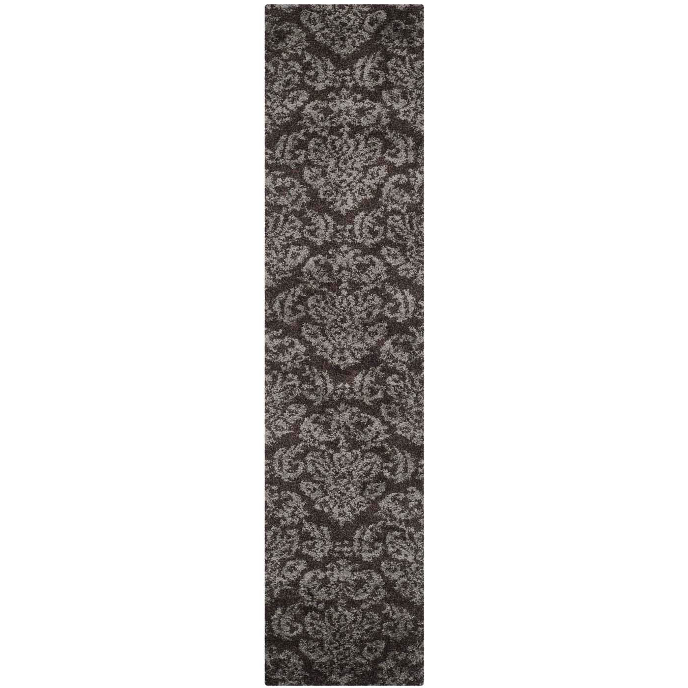 Safavieh Shag 60- Rug, SG460- - Dark Brown / Smoke