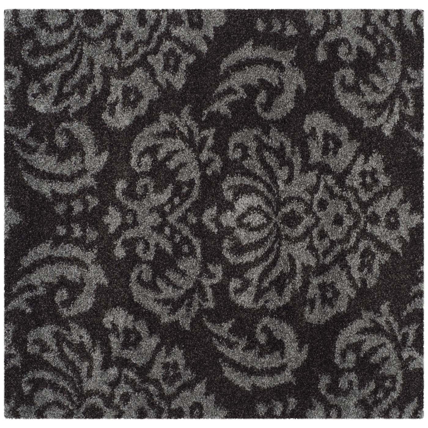 Safavieh Shag 60- Rug, SG460- - Dark Brown / Smoke