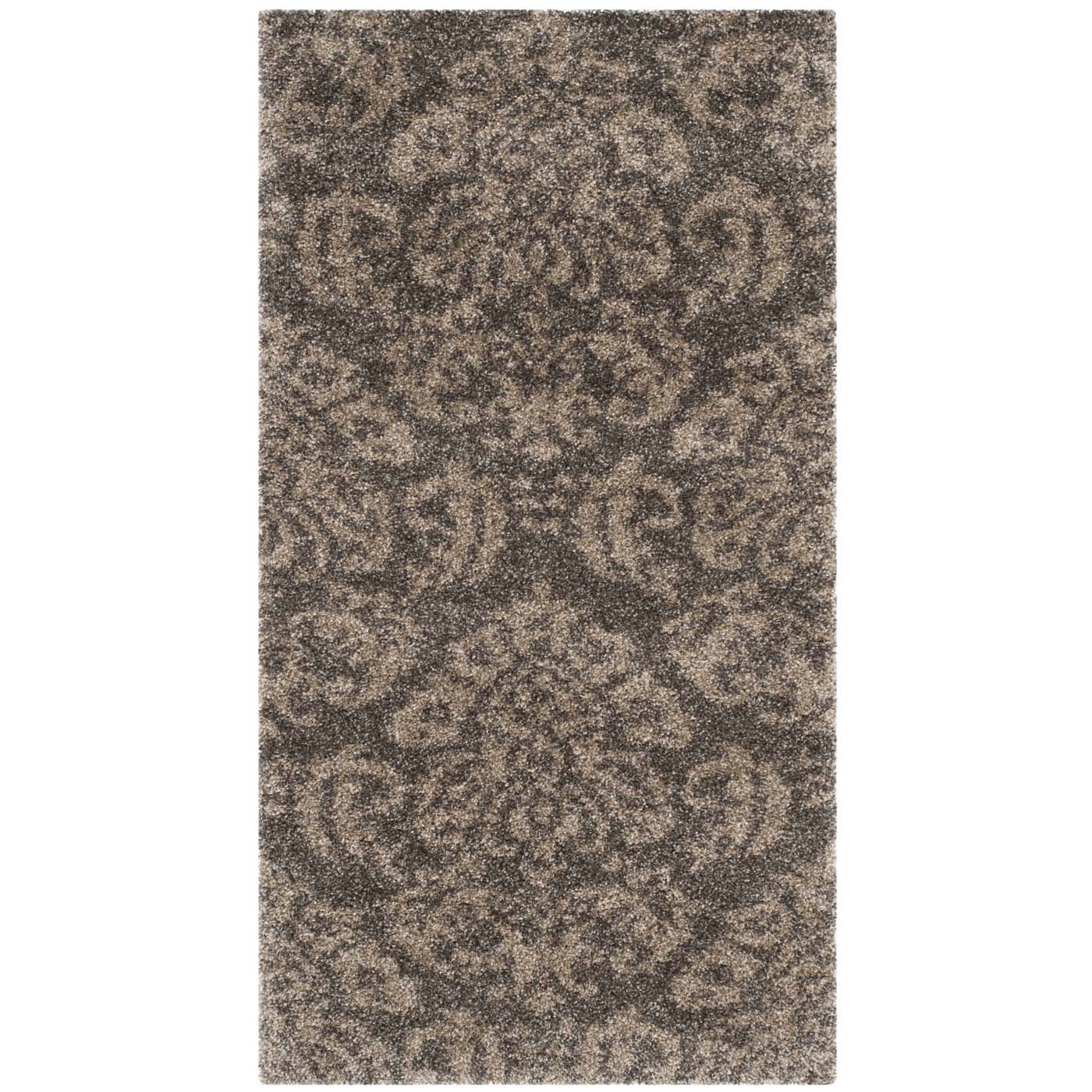 Safavieh Shag 60- Rug, SG460- - Smoke / Beige