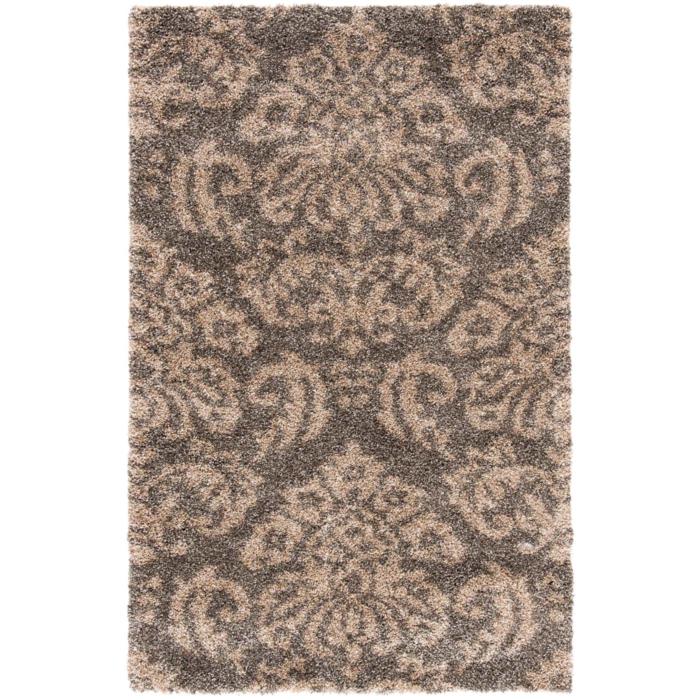 Safavieh Shag 60- Rug, SG460- - Smoke / Beige