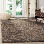 Safavieh Shag 60- Rug, SG460- - Smoke / Beige