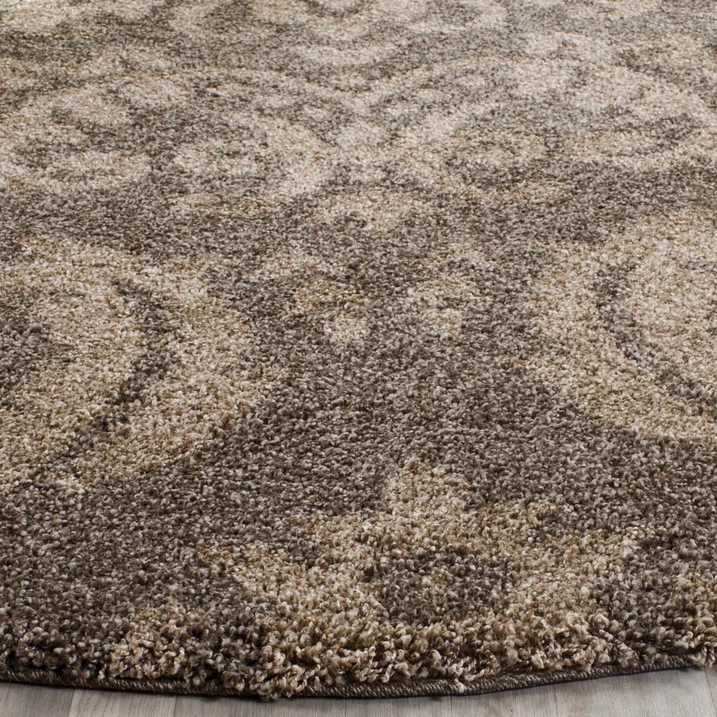 Safavieh Shag 60- Rug, SG460- - Smoke / Beige