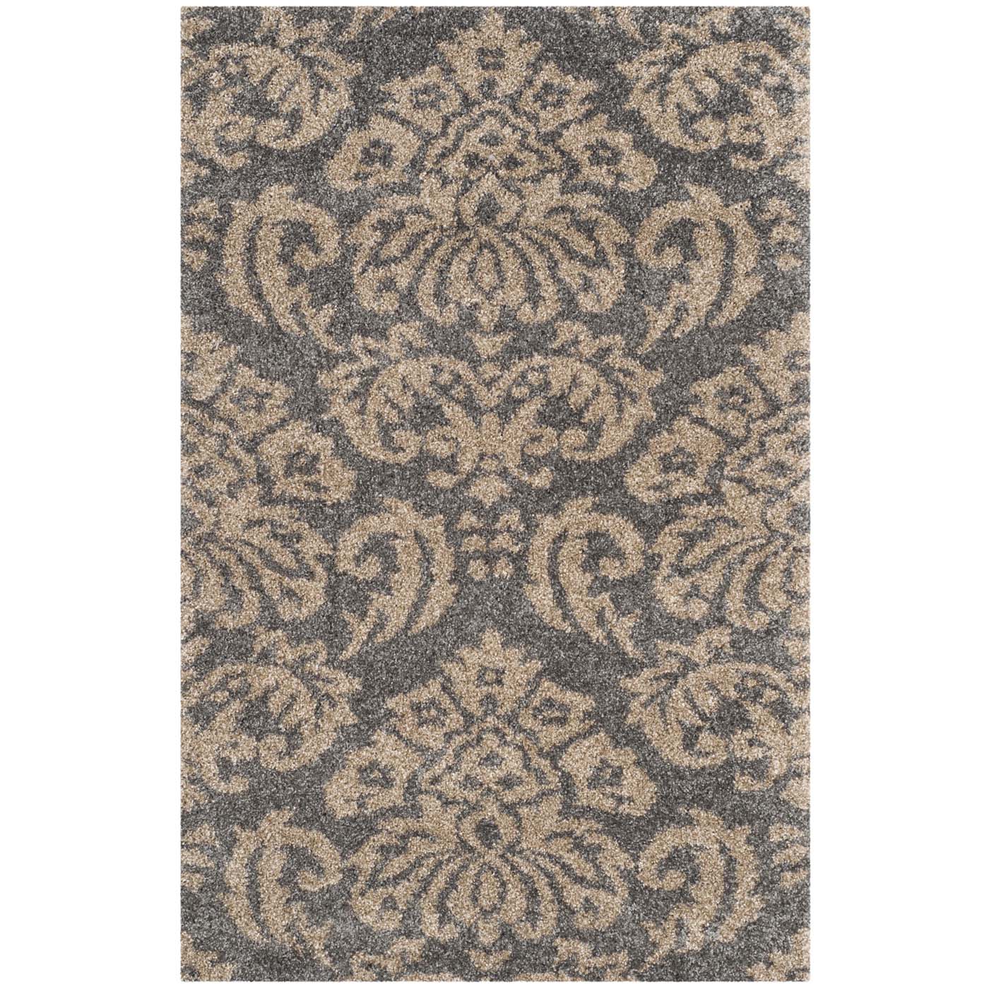 Safavieh Shag 60- Rug, SG460- - Grey / Beige