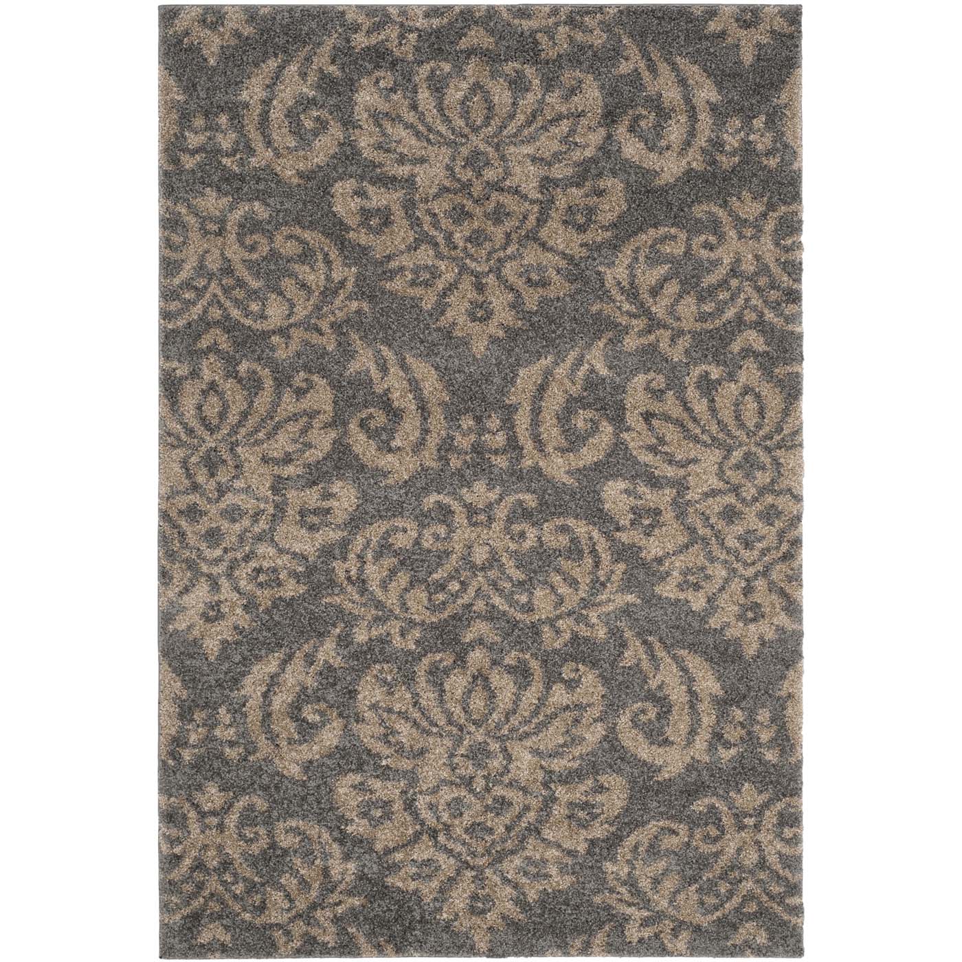 Safavieh Shag 60- Rug, SG460- - Grey / Beige