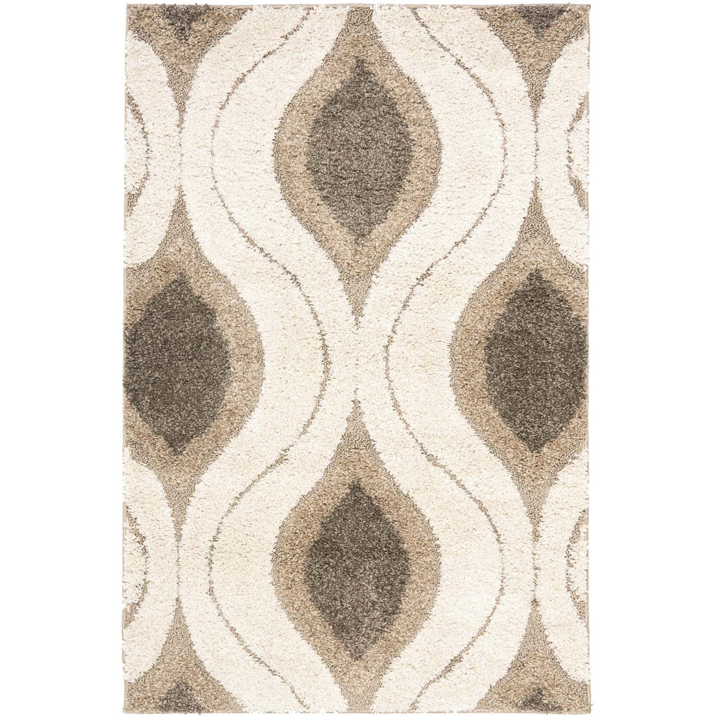 Safavieh Shag 61- Rug, SG461- - Cream / Smoke