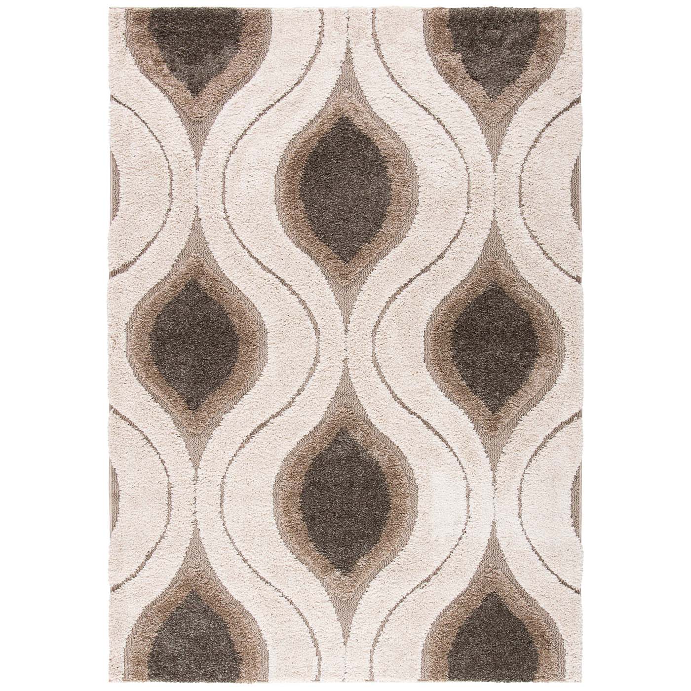 Safavieh Shag 61- Rug, SG461- - Cream / Smoke