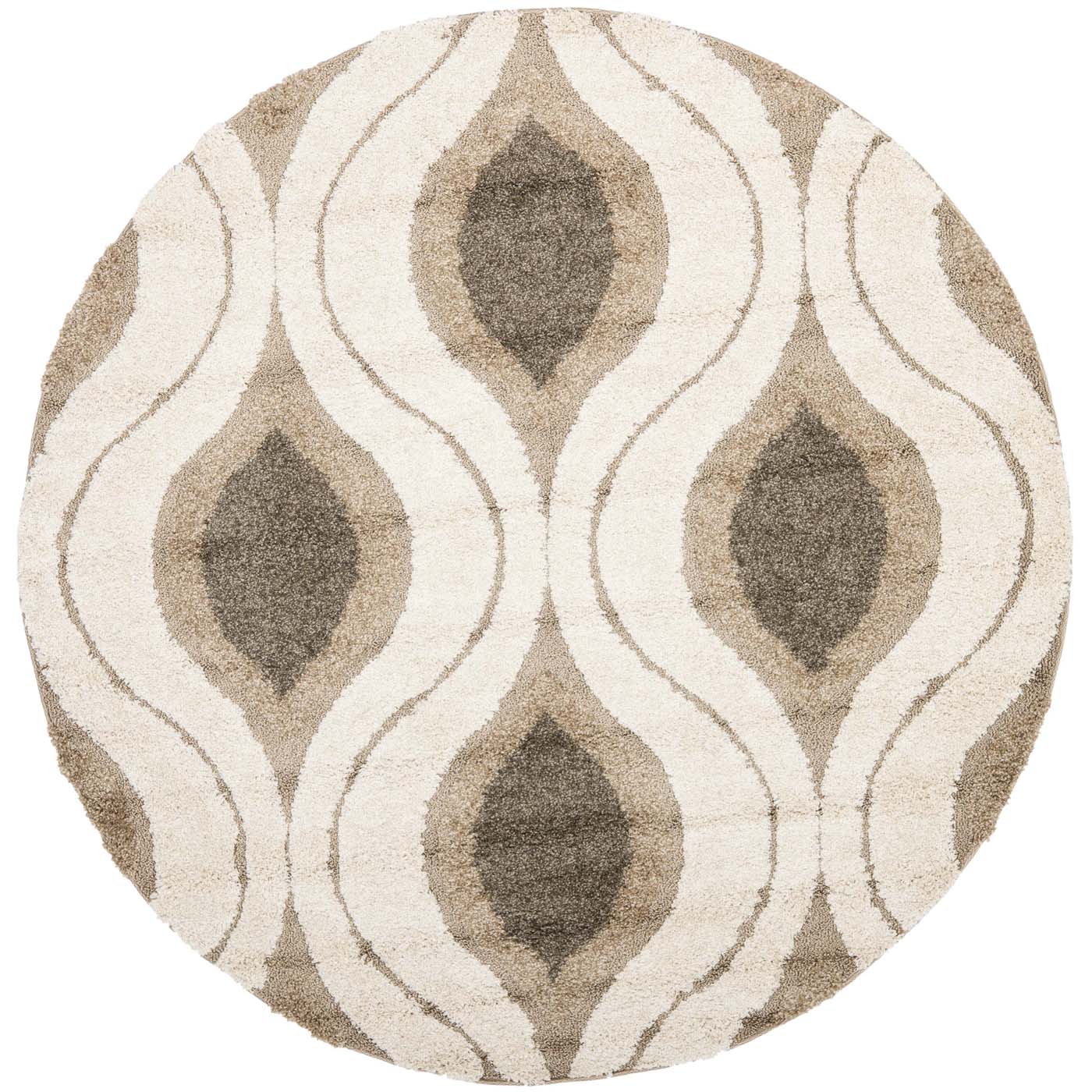 Safavieh Shag 61- Rug, SG461- - Cream / Smoke