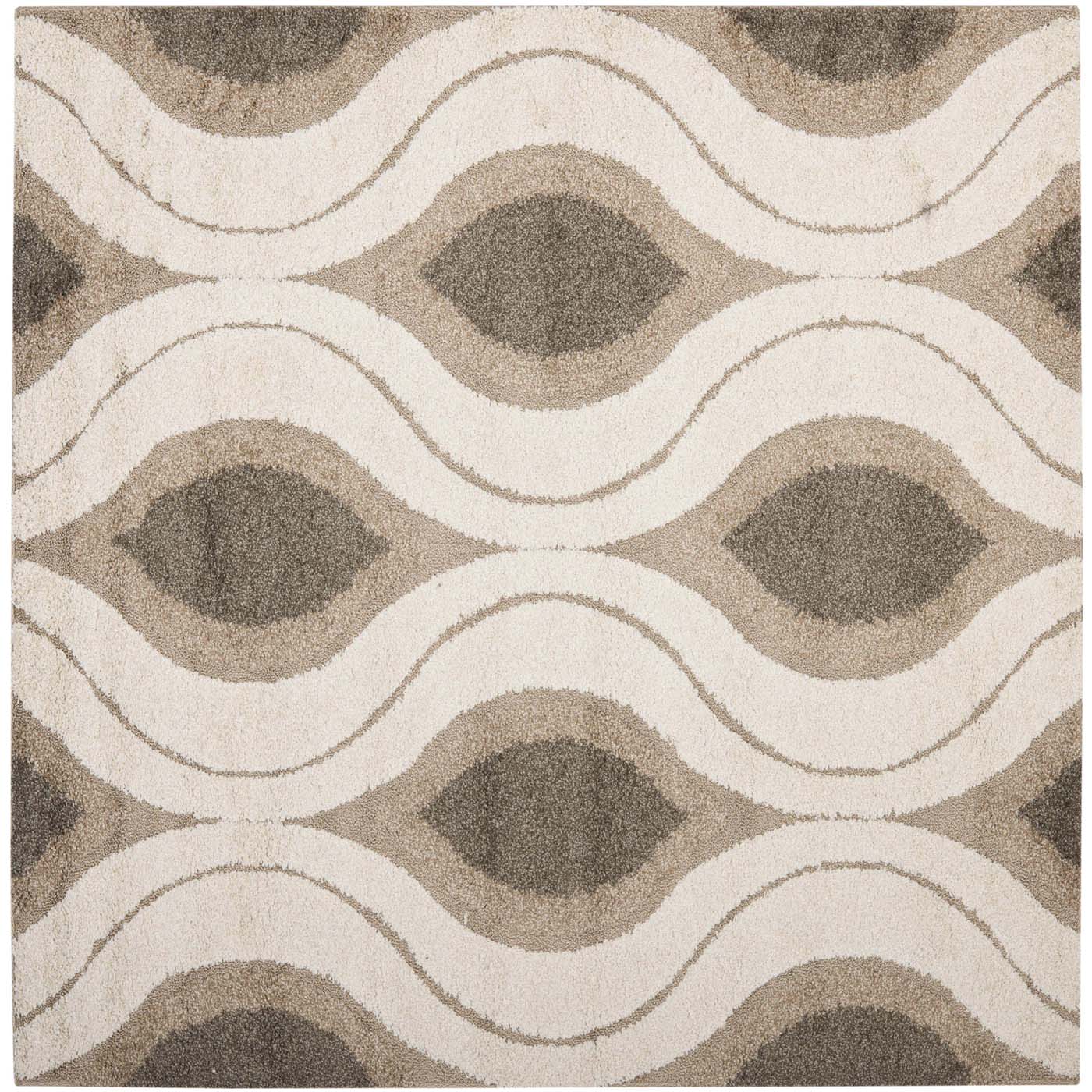 Safavieh Shag 61- Rug, SG461- - Cream / Smoke