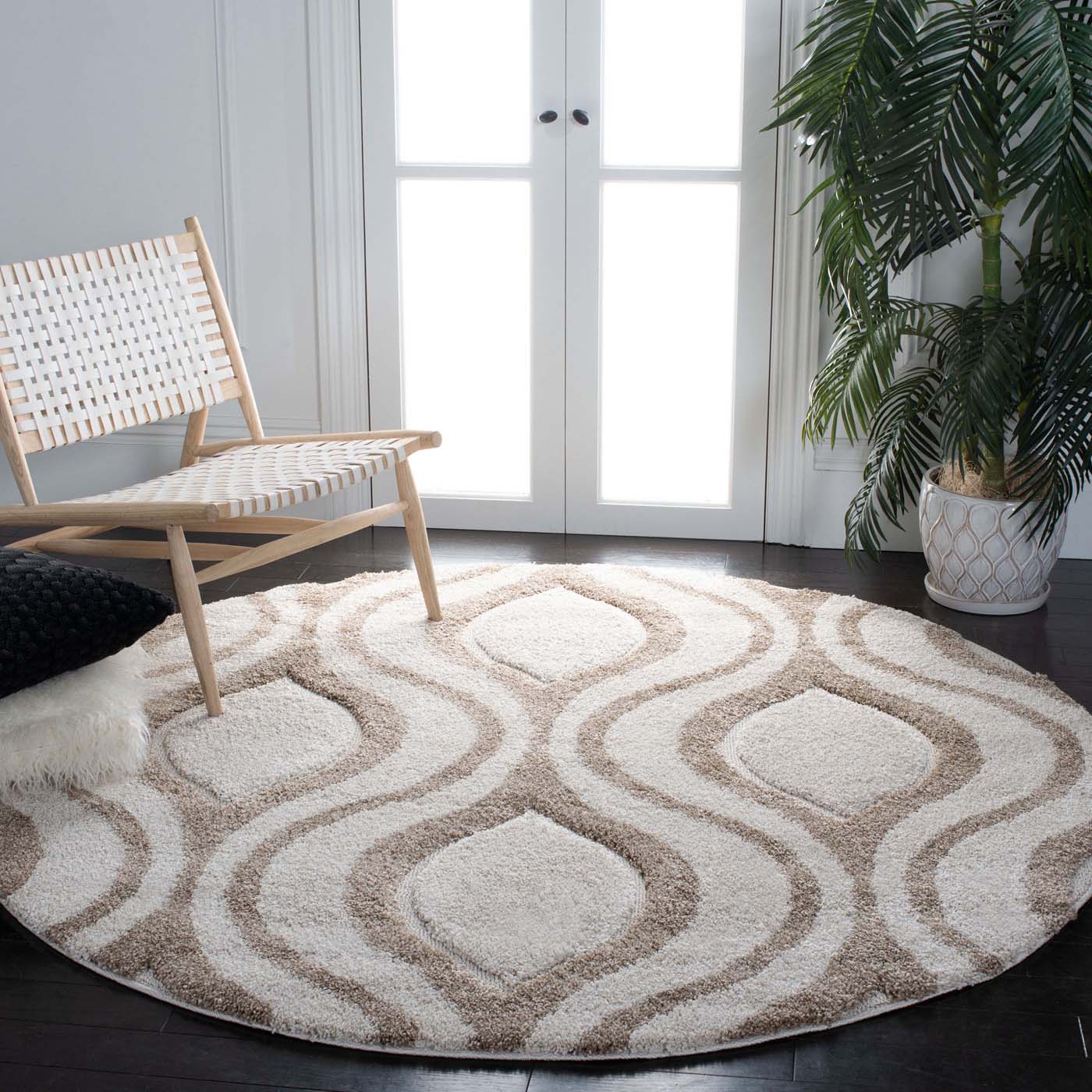 Safavieh Shag 61- Rug, SG461- - Ivory / Beige