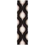 Safavieh Shag 61- Rug, SG461- - Dark Brown / Ivory