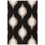 Safavieh Shag 61- Rug, SG461- - Dark Brown / Ivory