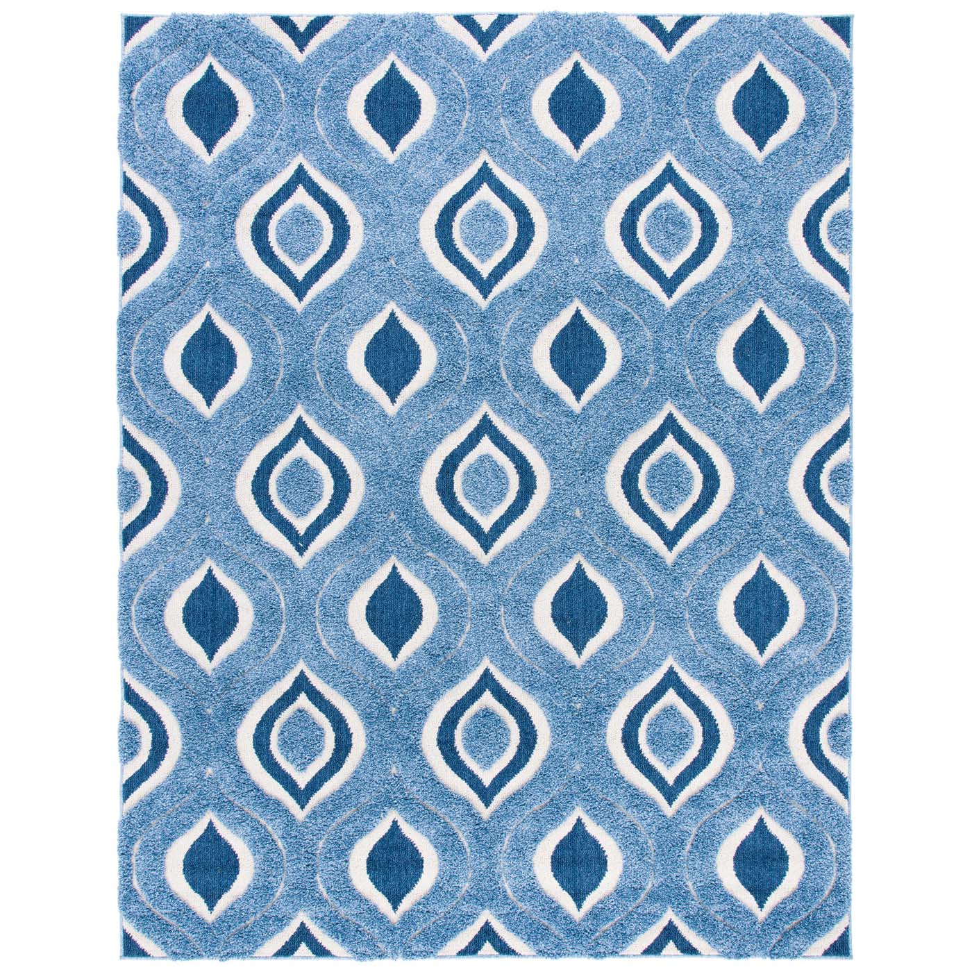 Safavieh Shag 61- Rug, SG461- - Blue / Ivory