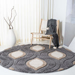 Safavieh Shag 61- Rug, SG461- - Grey / Ivory