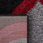 Safavieh Shag 61- Rug, SG461- - Black / Red