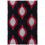 Safavieh Shag 61- Rug, SG461- - Black / Red