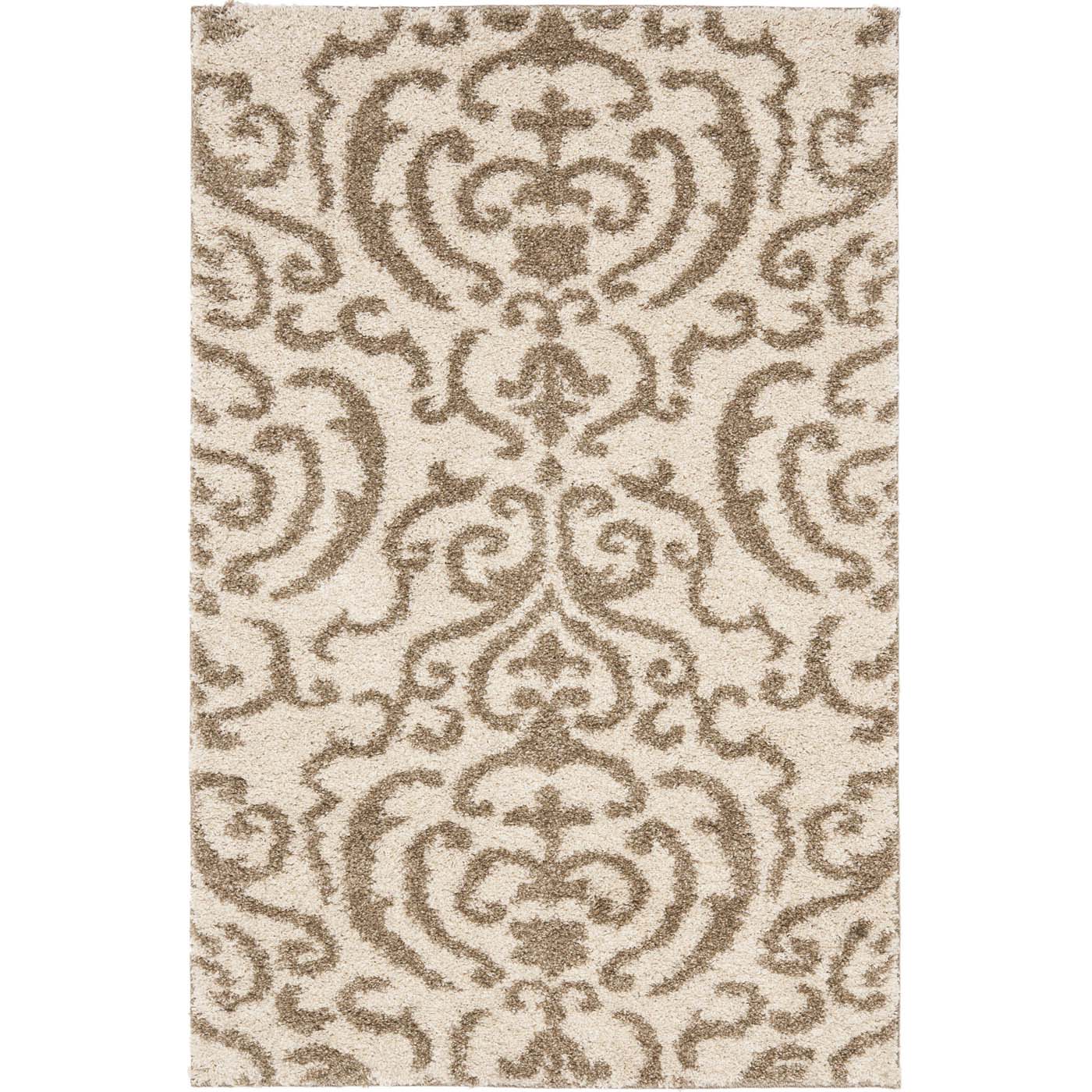 Safavieh Shag 62- Rug, SG462- - Cream / Beige