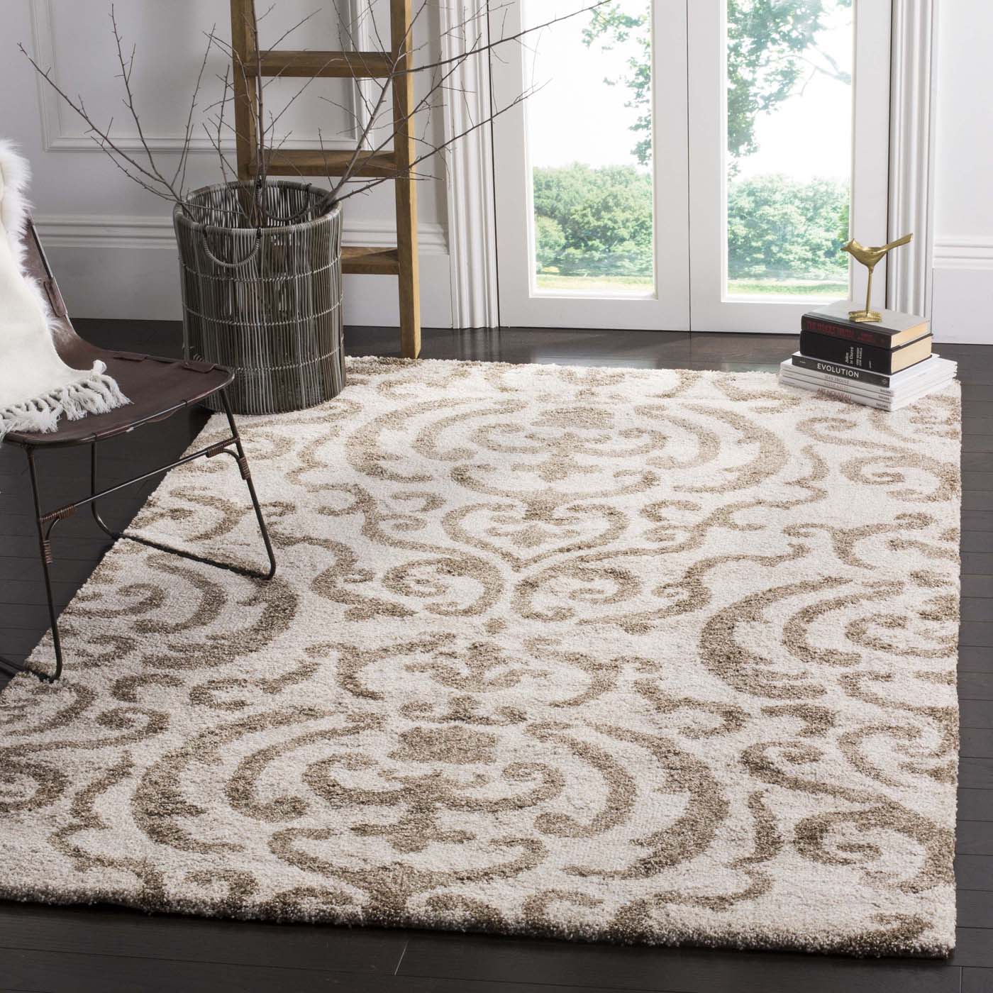 Safavieh Shag 62- Rug, SG462- - Cream / Beige