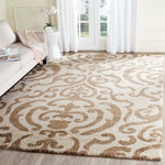 Safavieh Shag 62- Rug, SG462- - Cream / Beige