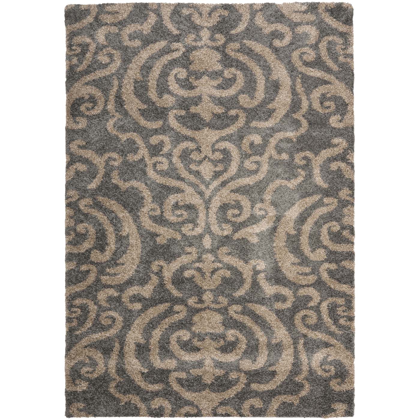 Safavieh Shag 62- Rug, SG462- - Grey / Beige